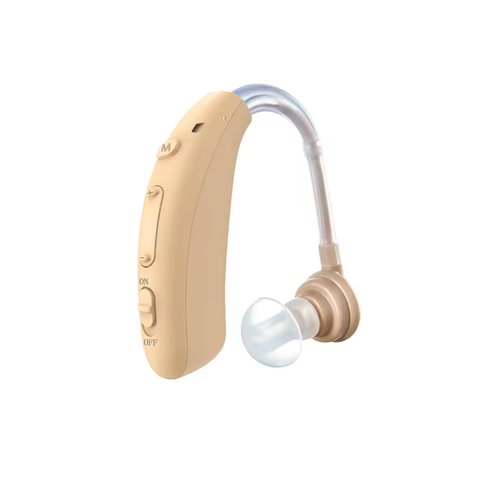 Digital Rechargeable 16-Channel Hearing Aid with Sound Booster Explosive Ear-Back Amplification