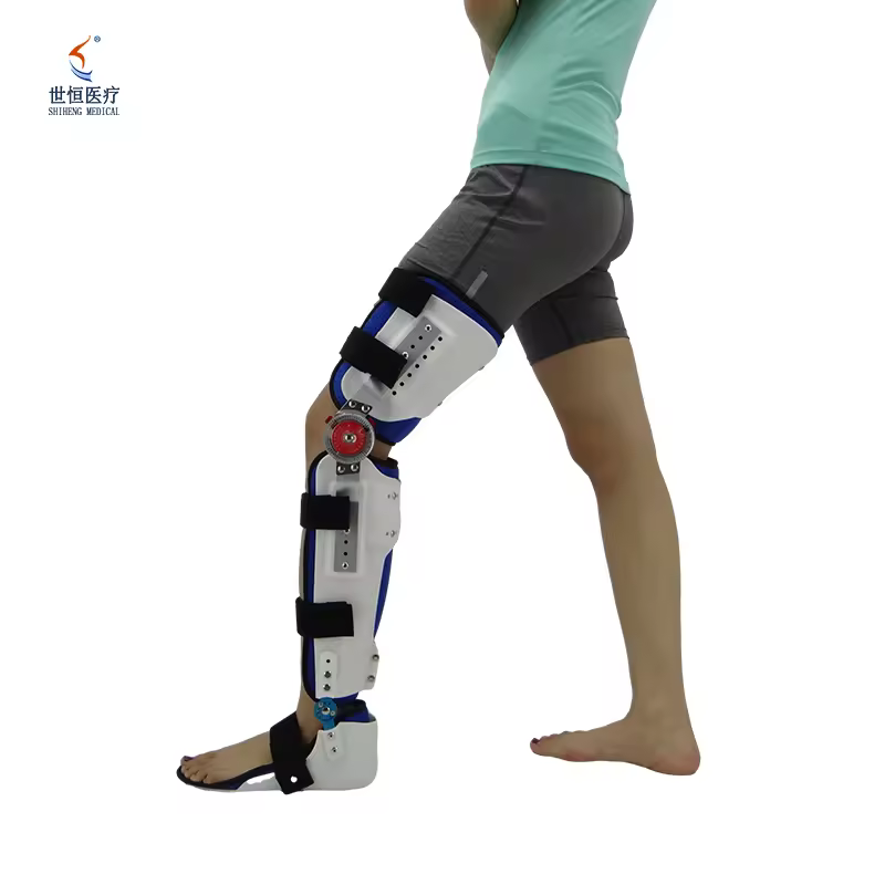 Shiheng Medical Exoskeleton Brace Ankle-Foot Brace Walking Support Rehabilitation Device Adjustable Ankle Brace