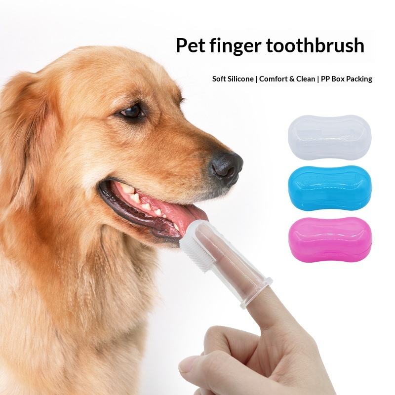 Pet Supplies Wholesale Best Selling Pet Cleaning & Grooming Products Remover Brush Toothbrush for Dogs Cats