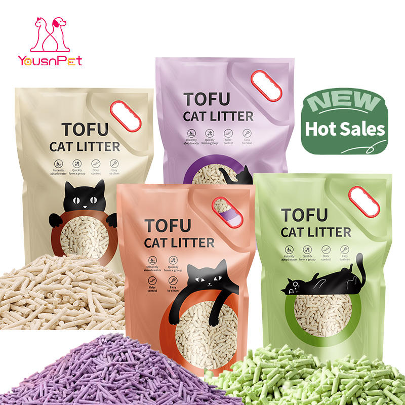 Fast Delivery Flushable Eco-Friendly Highly Absorbent 100% Natural Dust Free Tofu Cat Litter