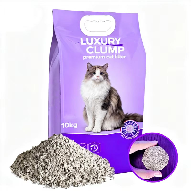 PrimePaw Hot Selling 10kg Natural Sodium Crushed Ore Broken Eco-Friendly Odor-Control Fast Clumping Bentonite Cat Litter Factory