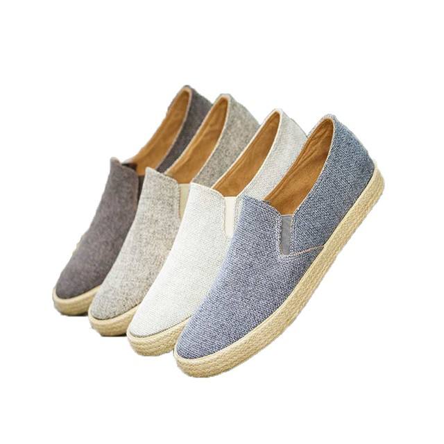 Canvas Shoes Hot Sale Men OEM Vulcanized Shoes Casual Flat Shoes