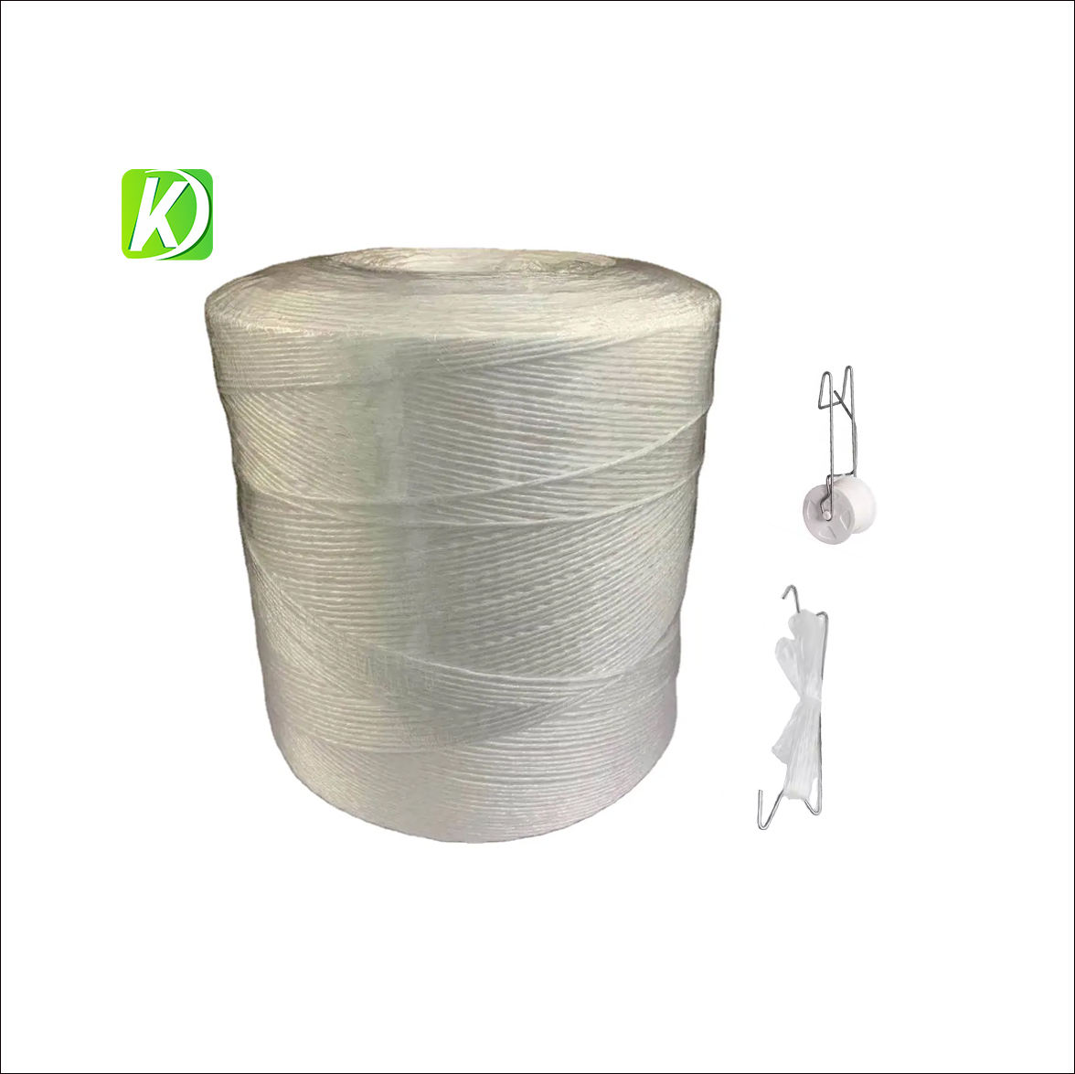 High Tenacity Nylon Braided Rope for Greenhouse Tomato Vine Hanging Rope Raffia Twine