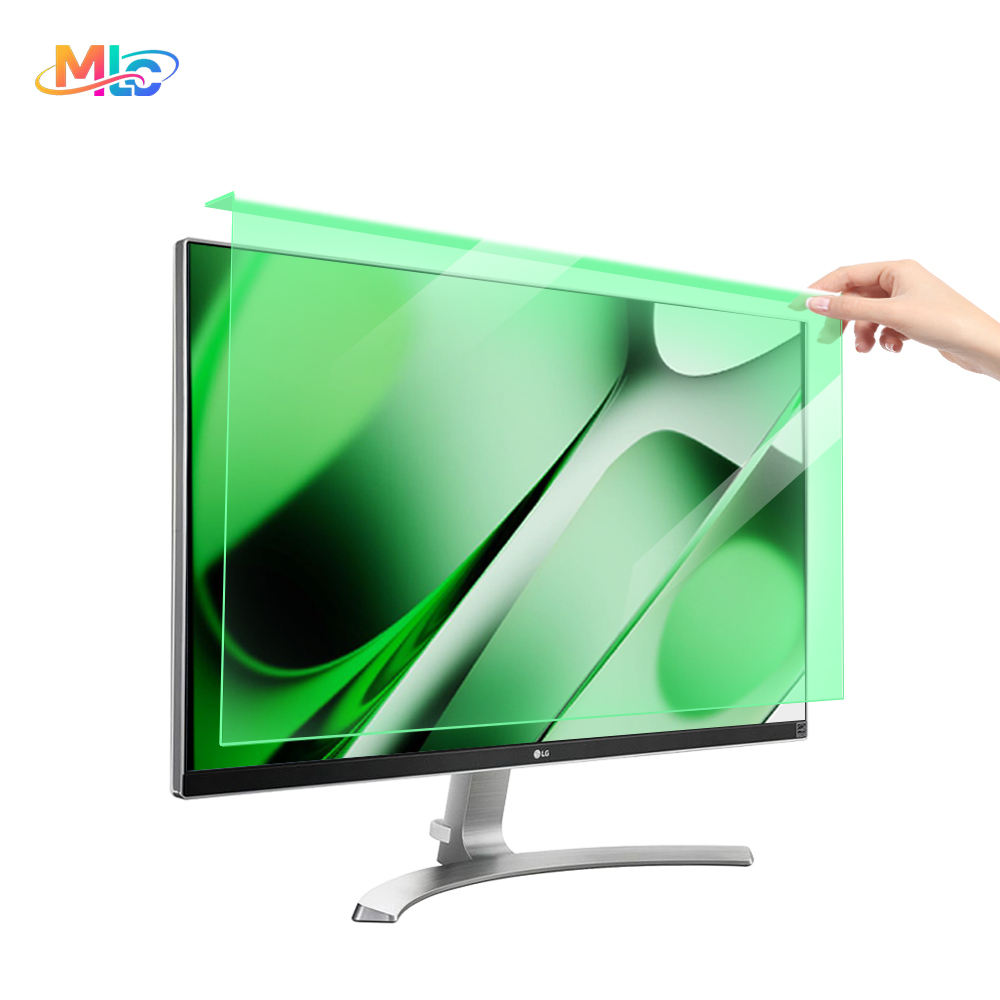 MLC Removable Anti-Blue Light and Radiation Acrylic Screen Protector for 14/16/17/18.5/24/27-inch Computer Detachable