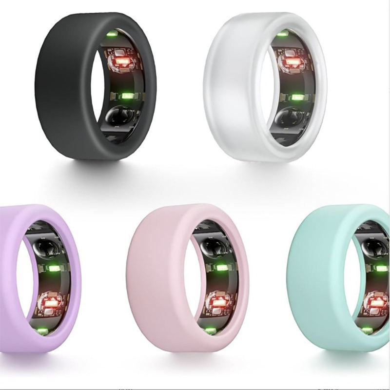 Smart Ring Protective Silicone Cover Guards Oura Ring Gen 3 Silicone Protective Sleeve Bumper Protector