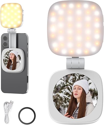 NEEWER Magnetic Selfie Light Compatible with Phones
