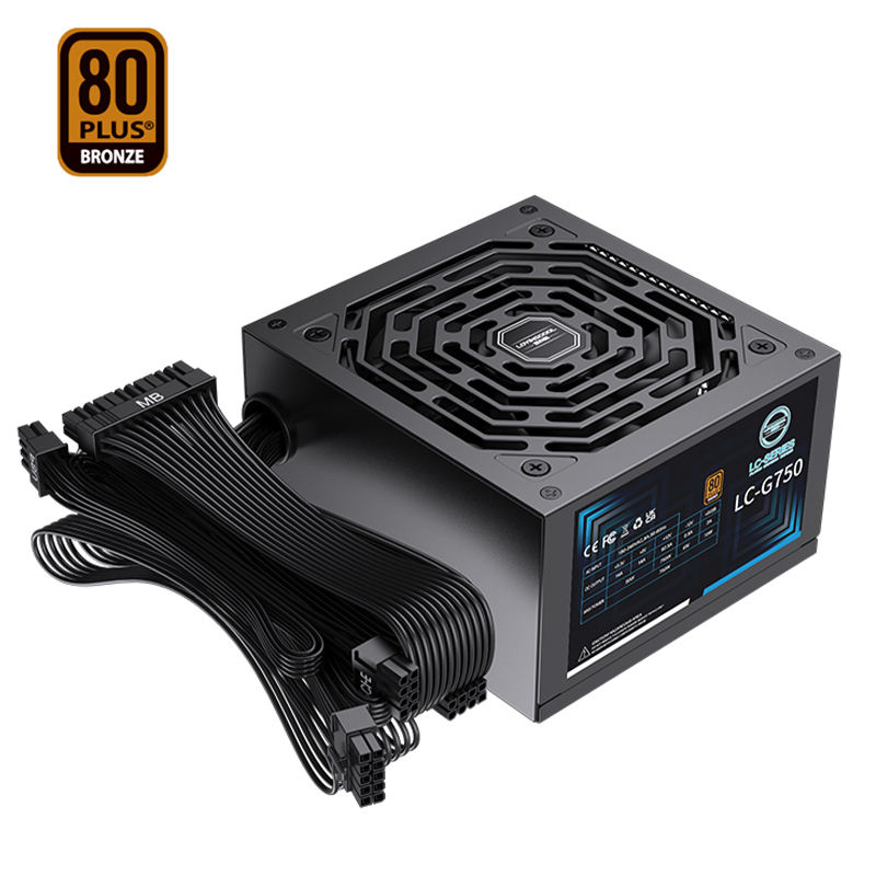 LOVINGCOOL High Quality OEM 80 Plus Bronze 500W-850W Gaming PC Power Supply Server with 24 Pin Interface Desktop Computer PSU
