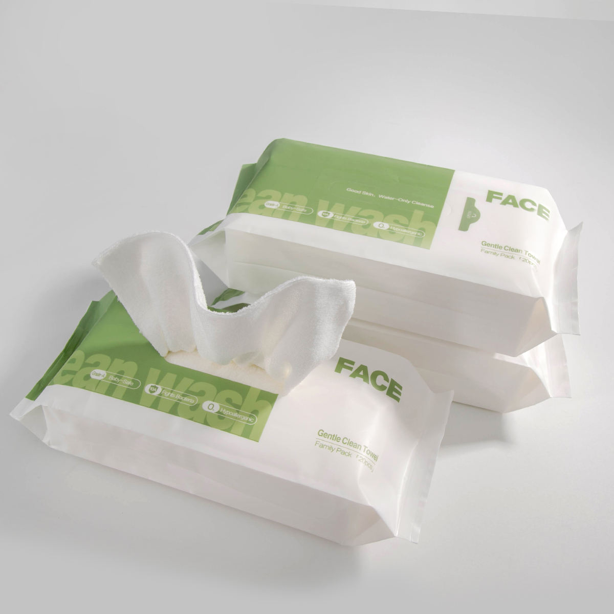 Wholesale Face Clean Towels All Skin Types Thick Microfiber Face Towel Antibacterial Multi-use Soft Reusable Cleaning Cloth Face