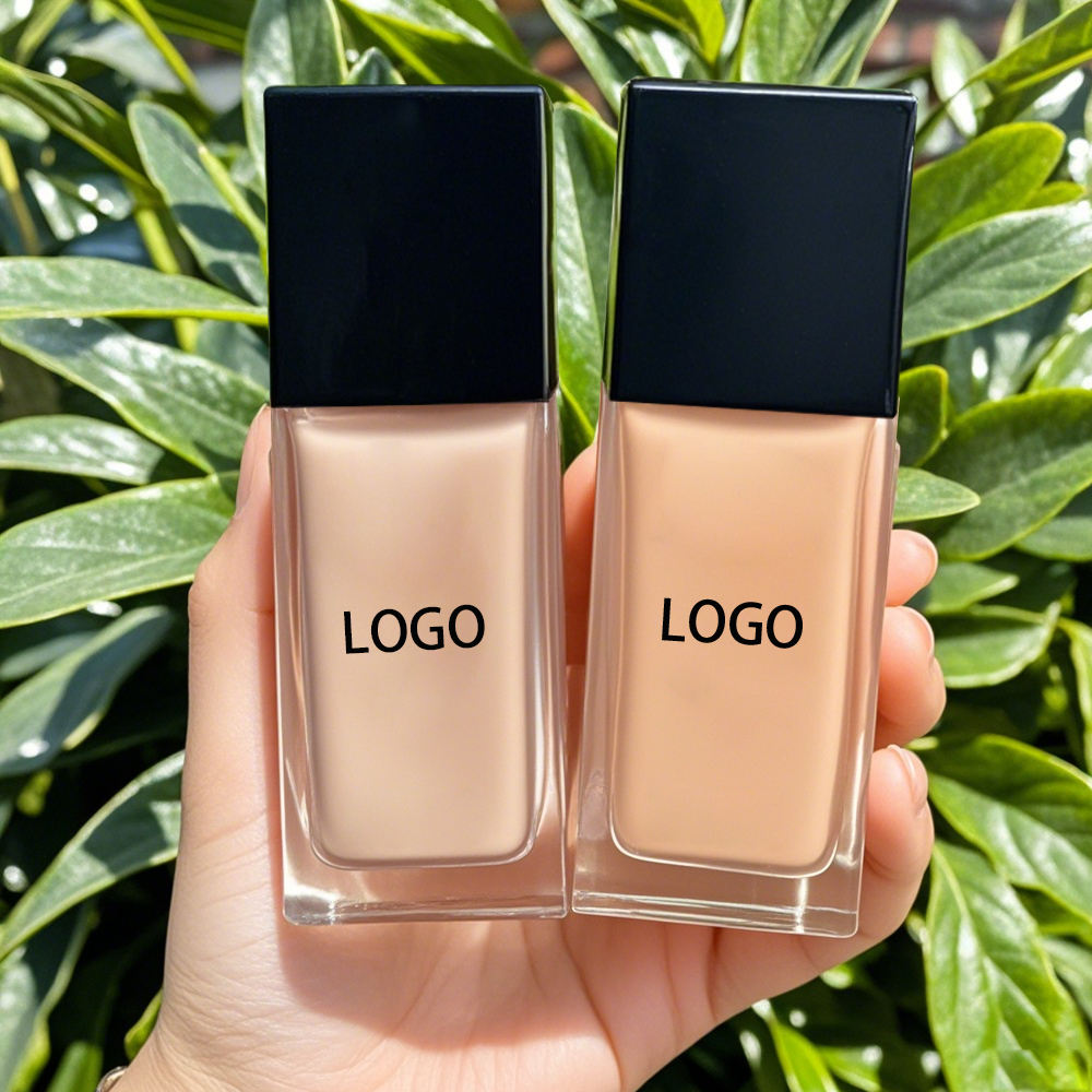 Wholesale High Quality Private Label SPF30 Matte Waterproof Foundation Long Lasting Gentle Formula Makeup Liquid Foundation 30ml