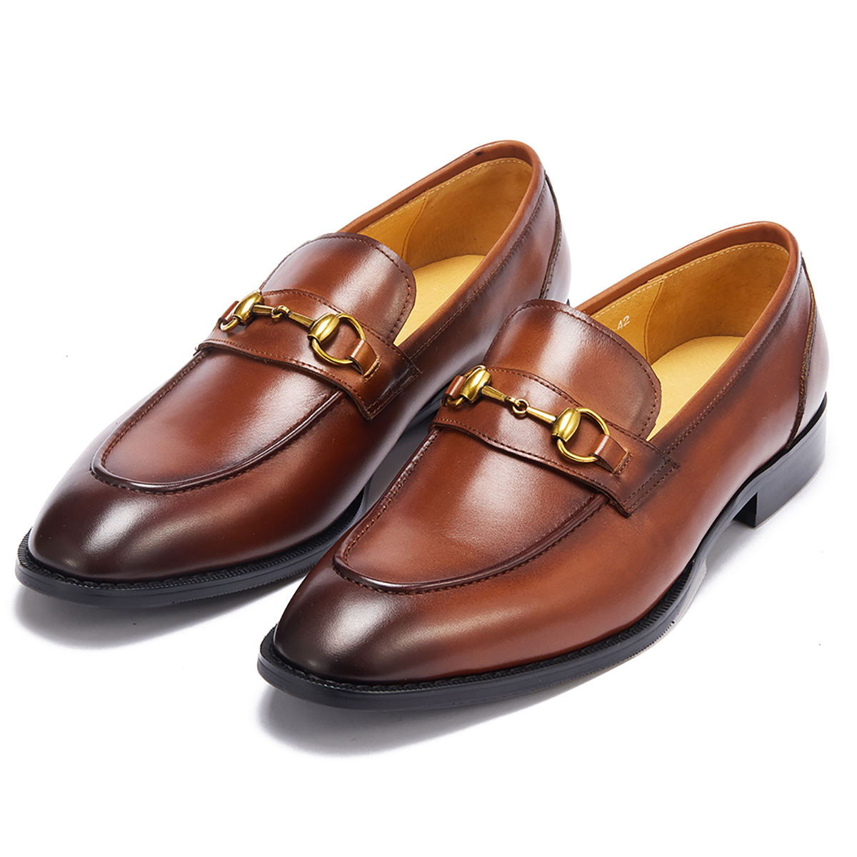 High Quality Handmade Comfortable Casual Breathable Slip-On Wearing-Resist Flat Genuine Leather Loafer Spring Autumn Summer