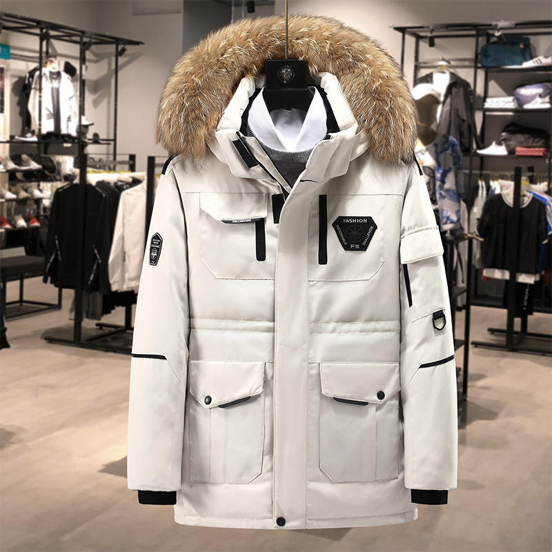Men's Hooded Thick Puffer Bubble Coat Jacket Winter Warm